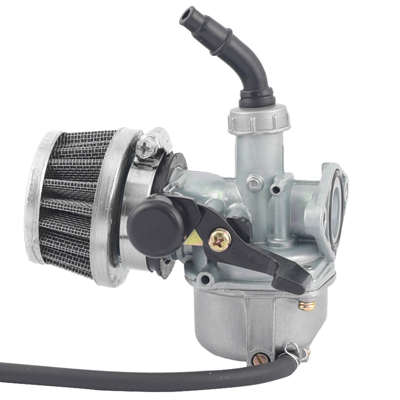 PZ19 19mm 기화기 공기 필터 흡입 파이프 가스켓 세트 50cc 70cc 90cc 110cc 핏 자전거 ATV 쿼드 액세서리 : 용빠오