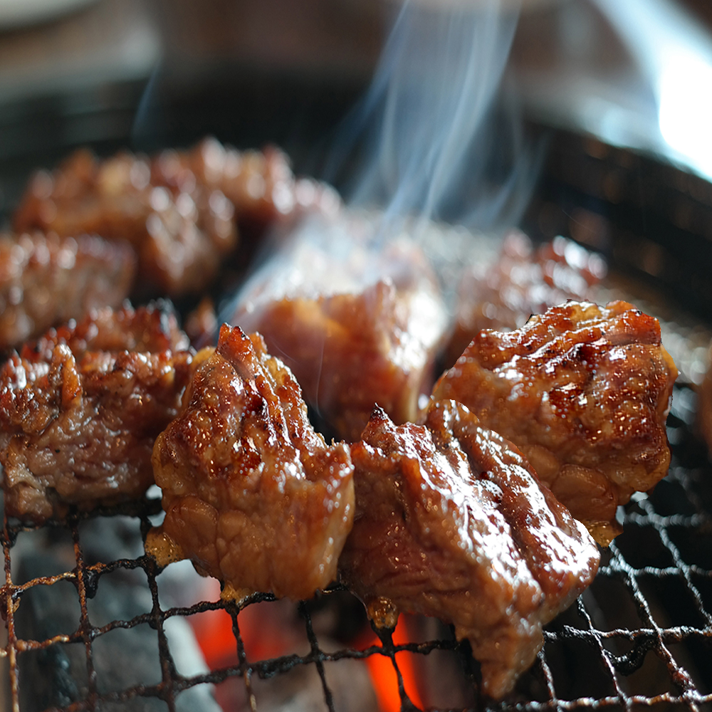 돼지갈비 맛 사각 탱글 양념목살 300g 2+2 : 밀키트맘