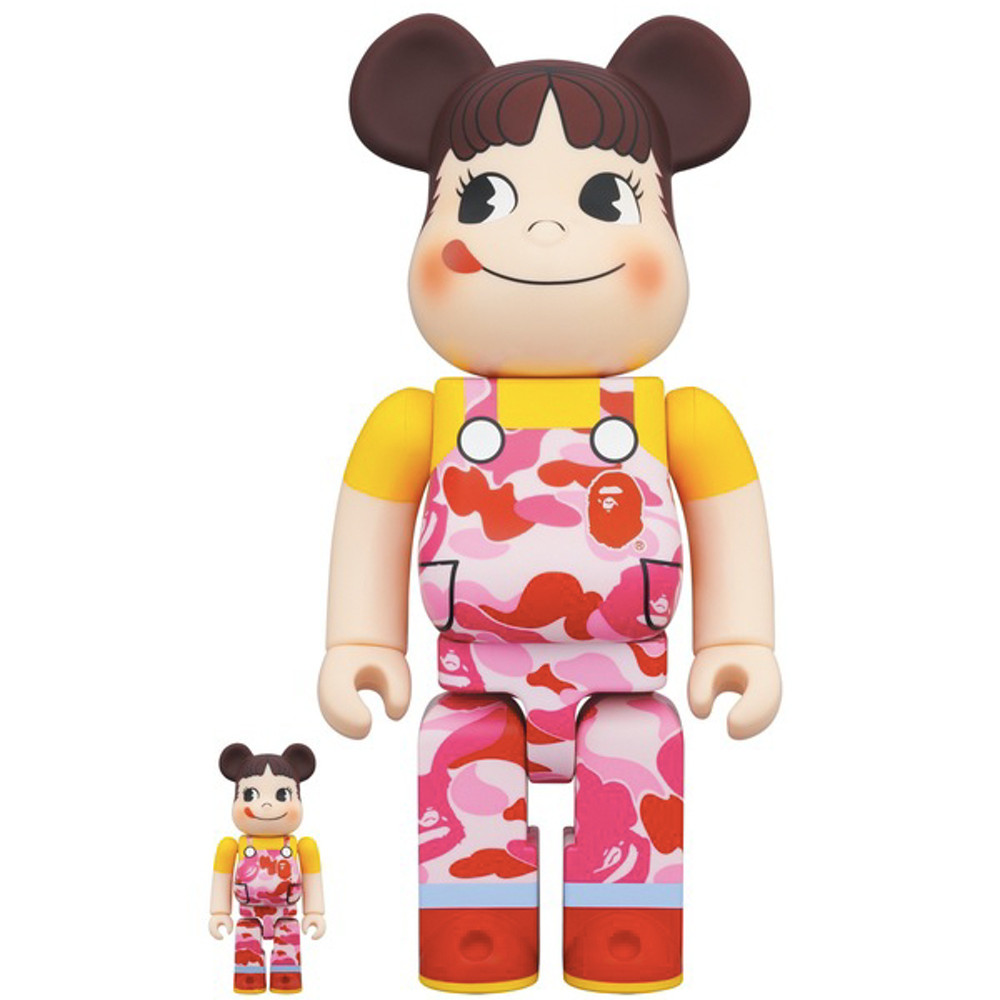 베어브릭 베이프 페코 핑크 400%&100% BEARBRICK Peko Bape 페코짱 : Jusia