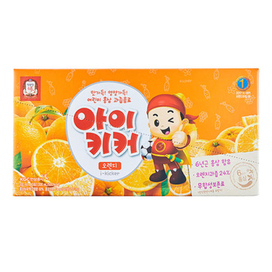 한국인삼공사 정관장 아이키커 오렌지 100ml 10개(유통기한 23년6월 5일) : 마니싸마켓