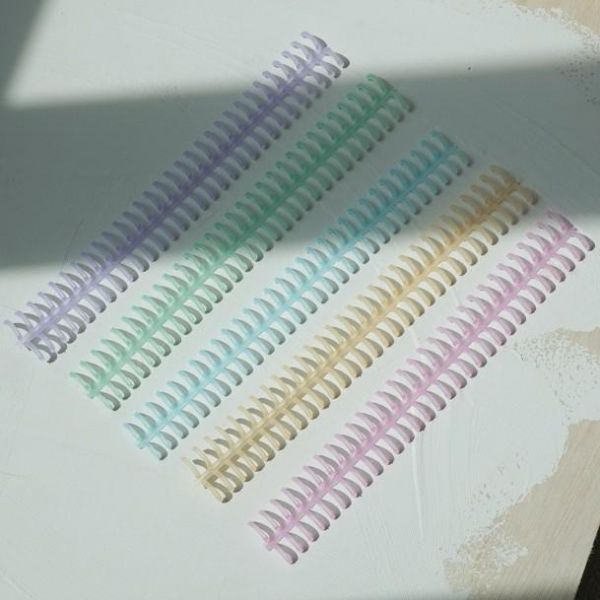 셀프 제본 30공 루즈링 10mm 12mm 5color 클릭 바인더링 루즈리프 : 엠티케이몰