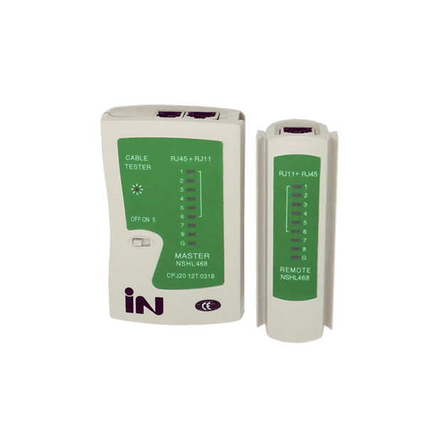 랜 테스터기 468W 랜선 테스터 UTP 단선체크 RJ45 RJ11 : JMIT