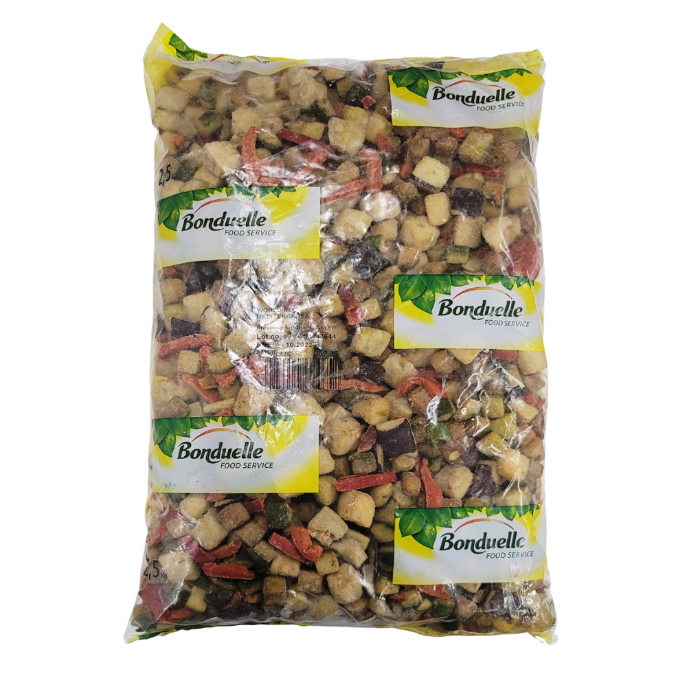 봉듀엘 냉동 지중해풍 월드믹스야채 2.5kg : 싱싱채소 그린팜