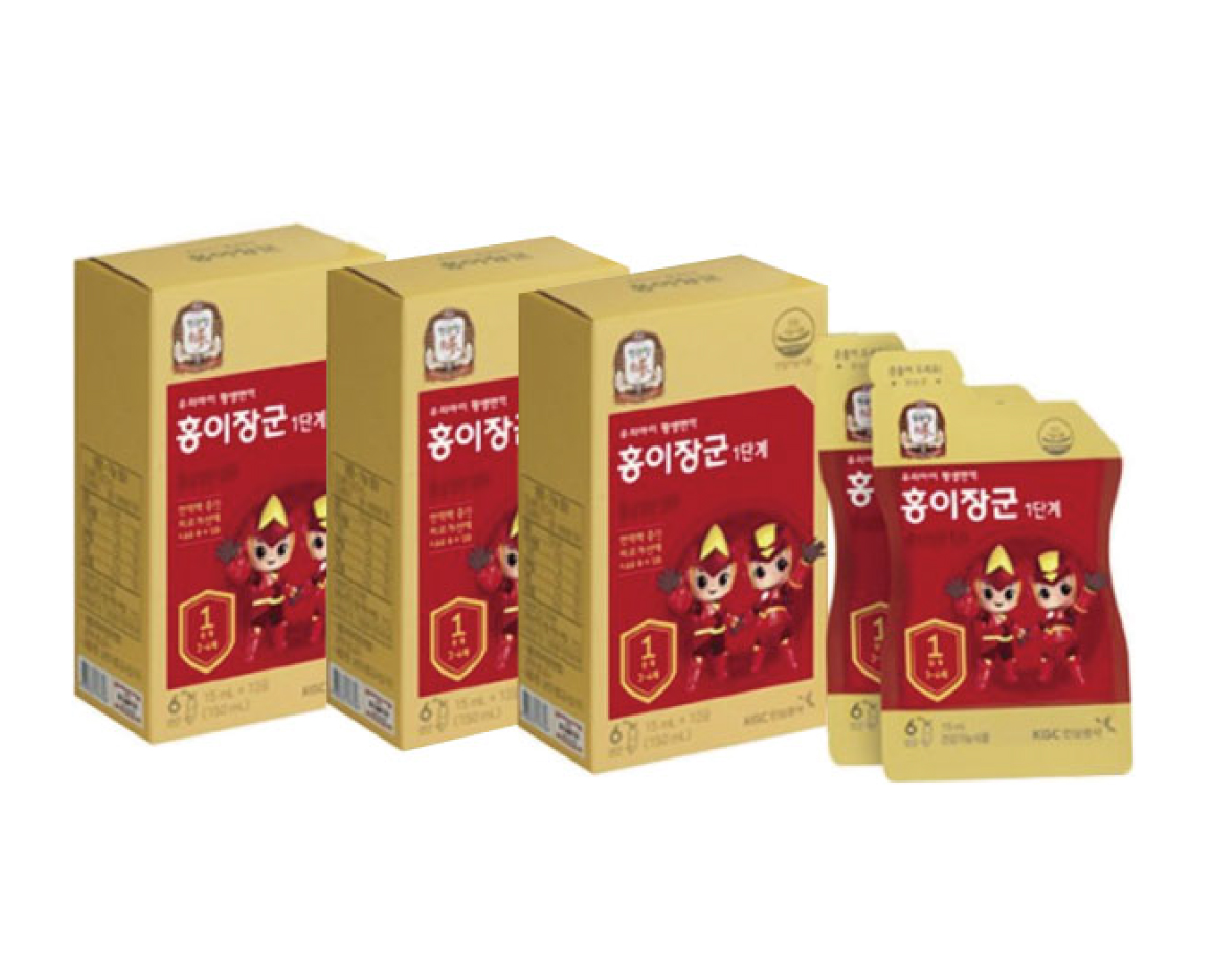 정관장 홍이장군 1단계(15ml 10포입 3박스) 총30포 겉케이스없음 : 또뚤샵