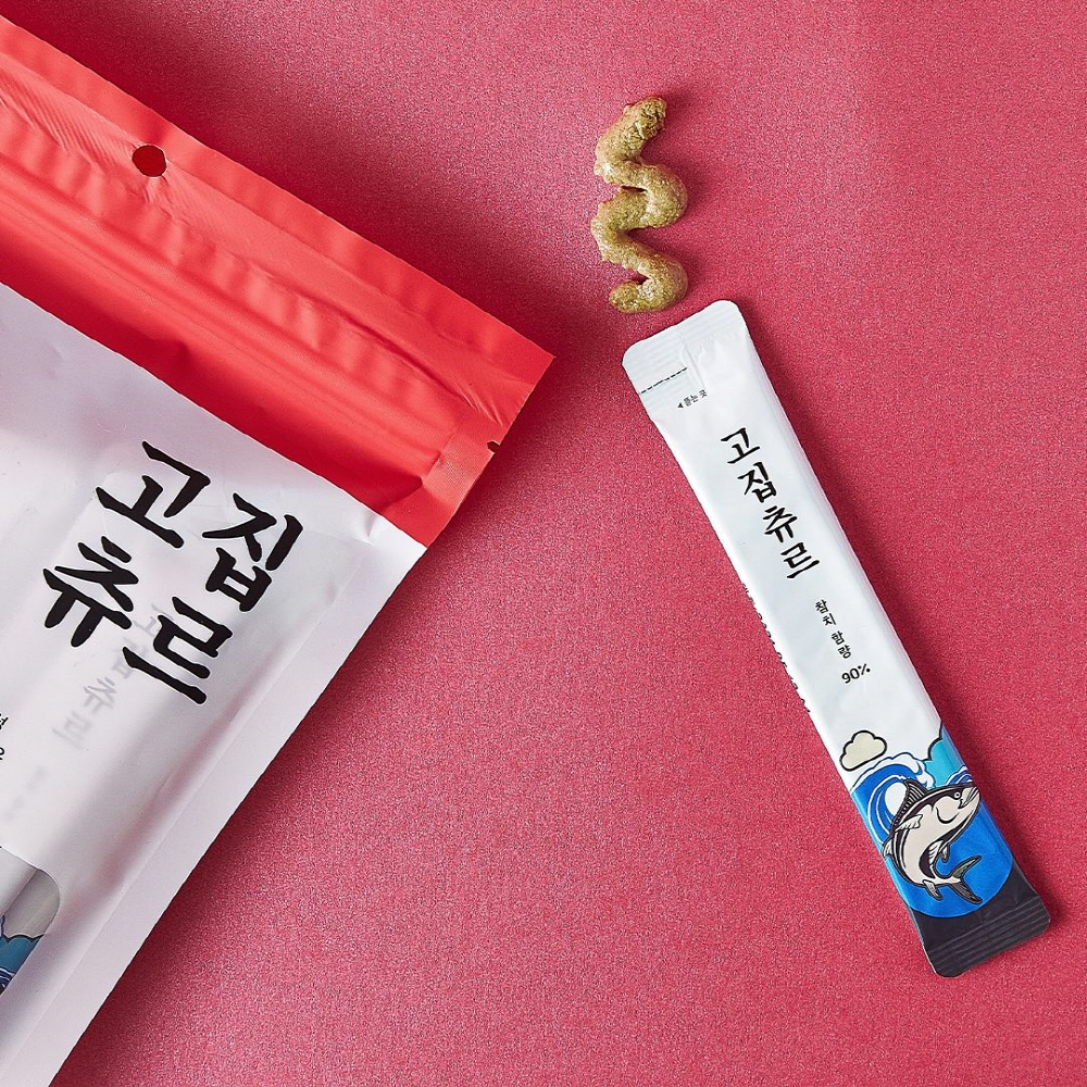 고집츄르 저염레시피 대용량 고양이간식 30P 참치 (24.01.19까지) : 개밥왕