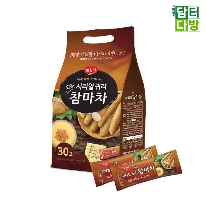 광야식품 시리얼귀리 안동 참마차 30스틱 : 담터다방