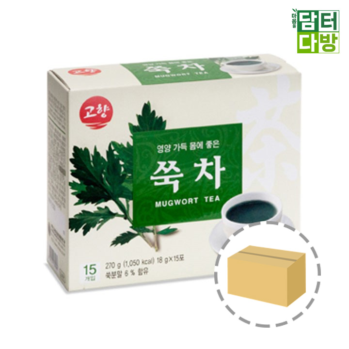 고향 쑥차 15스틱 1BOX (20개입) : 담터다방