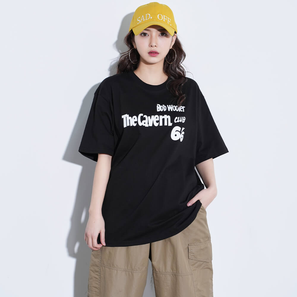 66클럽 스트릿 반팔 방송댄스복 박스티 간지나는댄스걸 : 간지나는 댄스걸