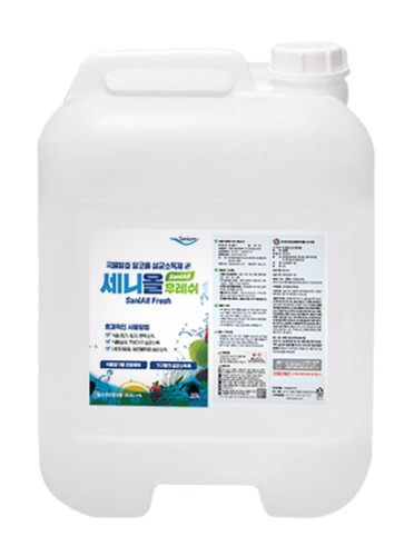 자연 곡물발효 알코올 세니올 후레쉬 20L /  대장균, 포도상구균 99.99% 살균효과/ 다용도 알코올 살균소독제 / 식품 설비 주방기구 음식점... 