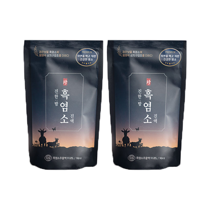 진한밤 무항생제 흑염소진액 90ml x 30개입 : 봉순이가게
