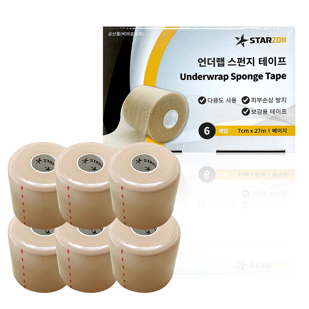 스타존 스포츠 스펀지 언더랩 테이프 6p : 주식회사 디앤와이