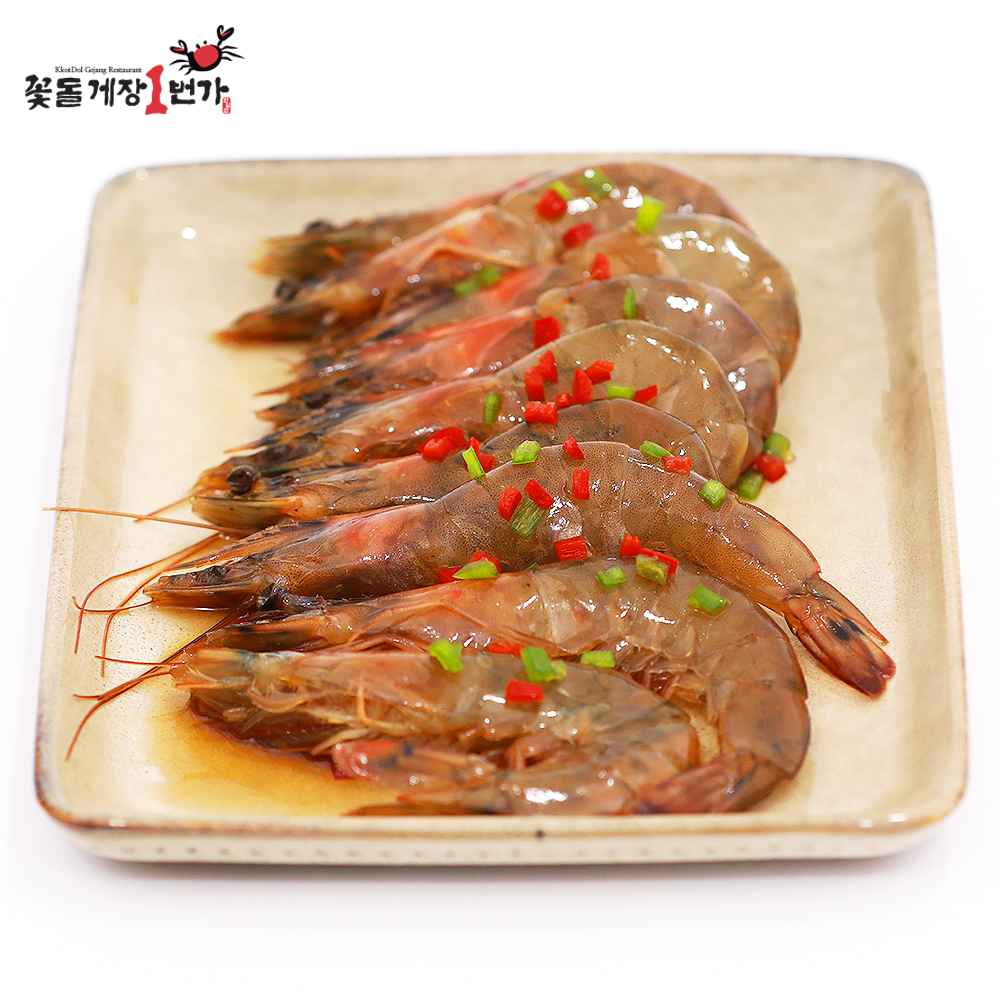 여수3대게장 맛집 꽃돌게장1번가 간장새우장 : 한일푸드