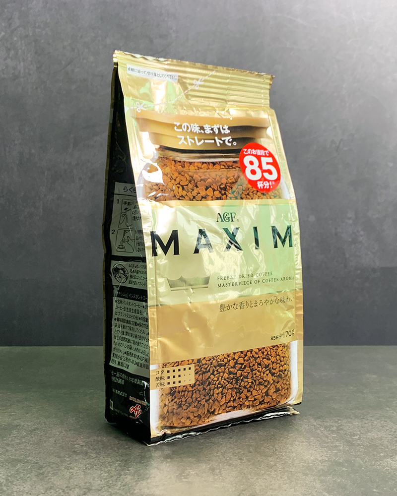 agf커피 MAXIM 일본 맥심커피 인스턴트커피 봉지 170g : 라마야