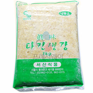 서산식품 진미다진생강 (1kg) : 꾸러미24
