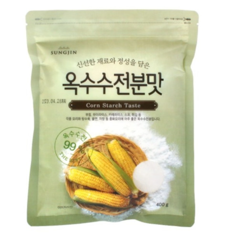 성진 옥수수 전분맛 400g 콘스타치 옥수수전분 : 다사랑마트