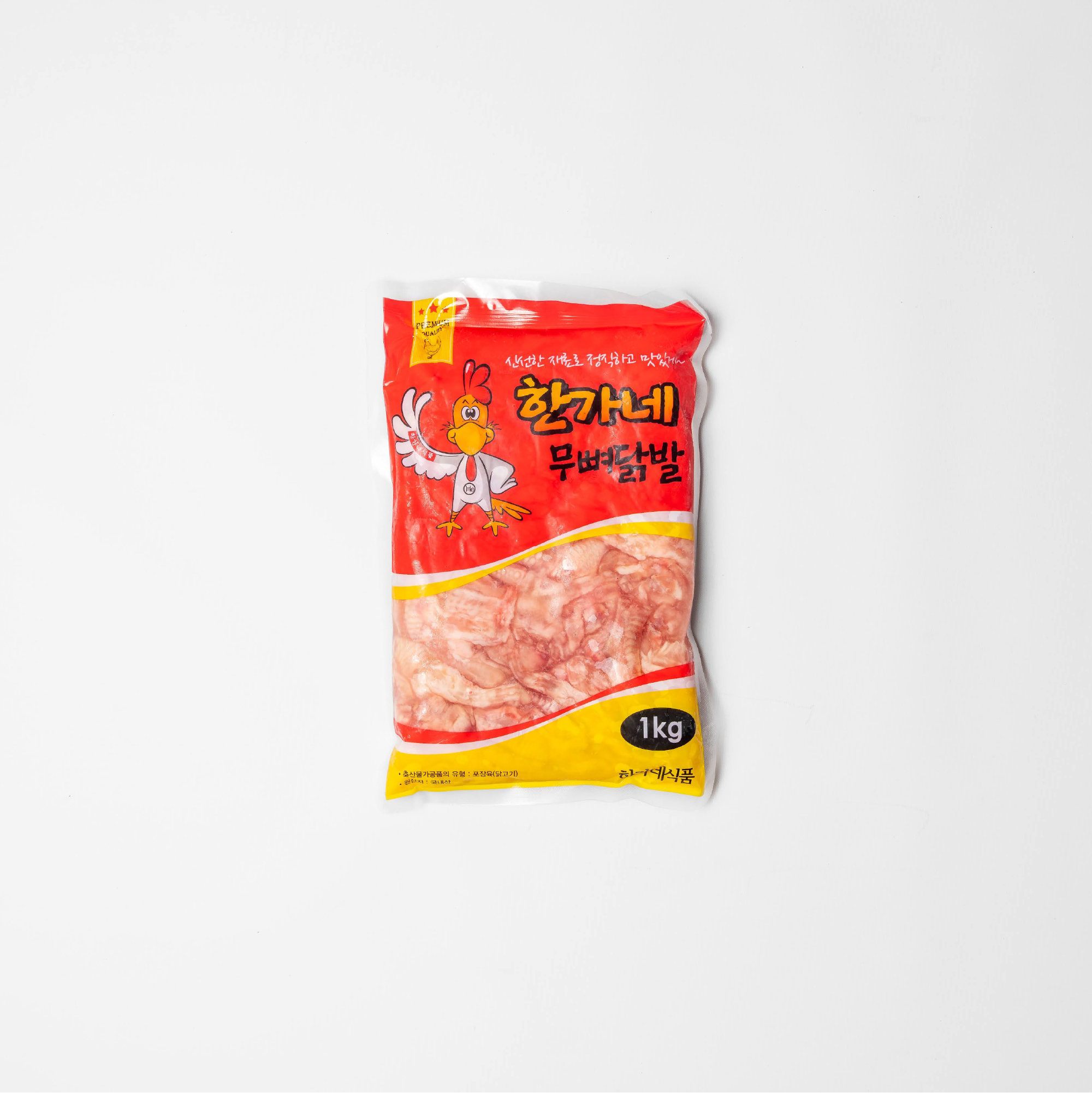 국산 한가네 무뼈닭발 1kg : 닭고기 아저씨
