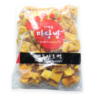 식재료마당발 냉동단호박 (탈피 다이스 1kg x 3봉) : 꾸러미24