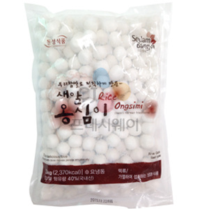 동성식품 새알 옹심이  180개입 1kg : 꾸러미24