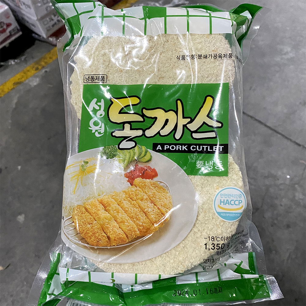 성원 돈까스 1.35kg : 푸드k몰