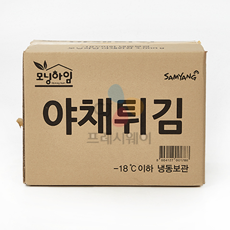 삼양 야채튀김 (60g x 50입  3Kg) : 꾸러미24