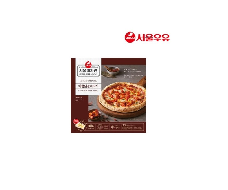 서울피자관 매콤닭갈비피자  420g : 꾸러미24