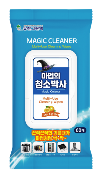 유한그린텍 마법의 청소박사 캡형 60매 : 알유오피스