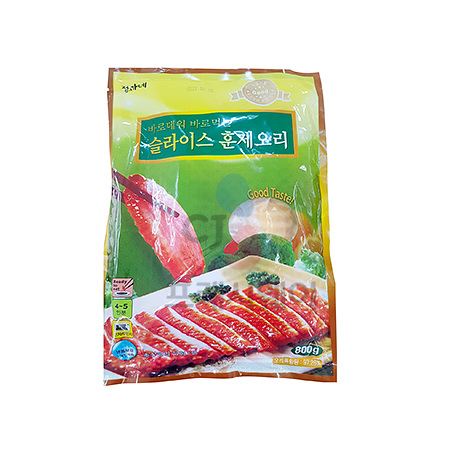 정이가네 오리훈제 슬라이스 (800g) : 꾸러미24