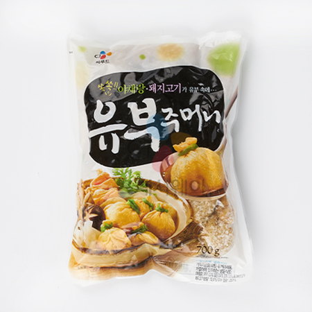 CJ씨푸드 야채랑 돼지고기가 유부속에 유부주머니  700g : 꾸러미24
