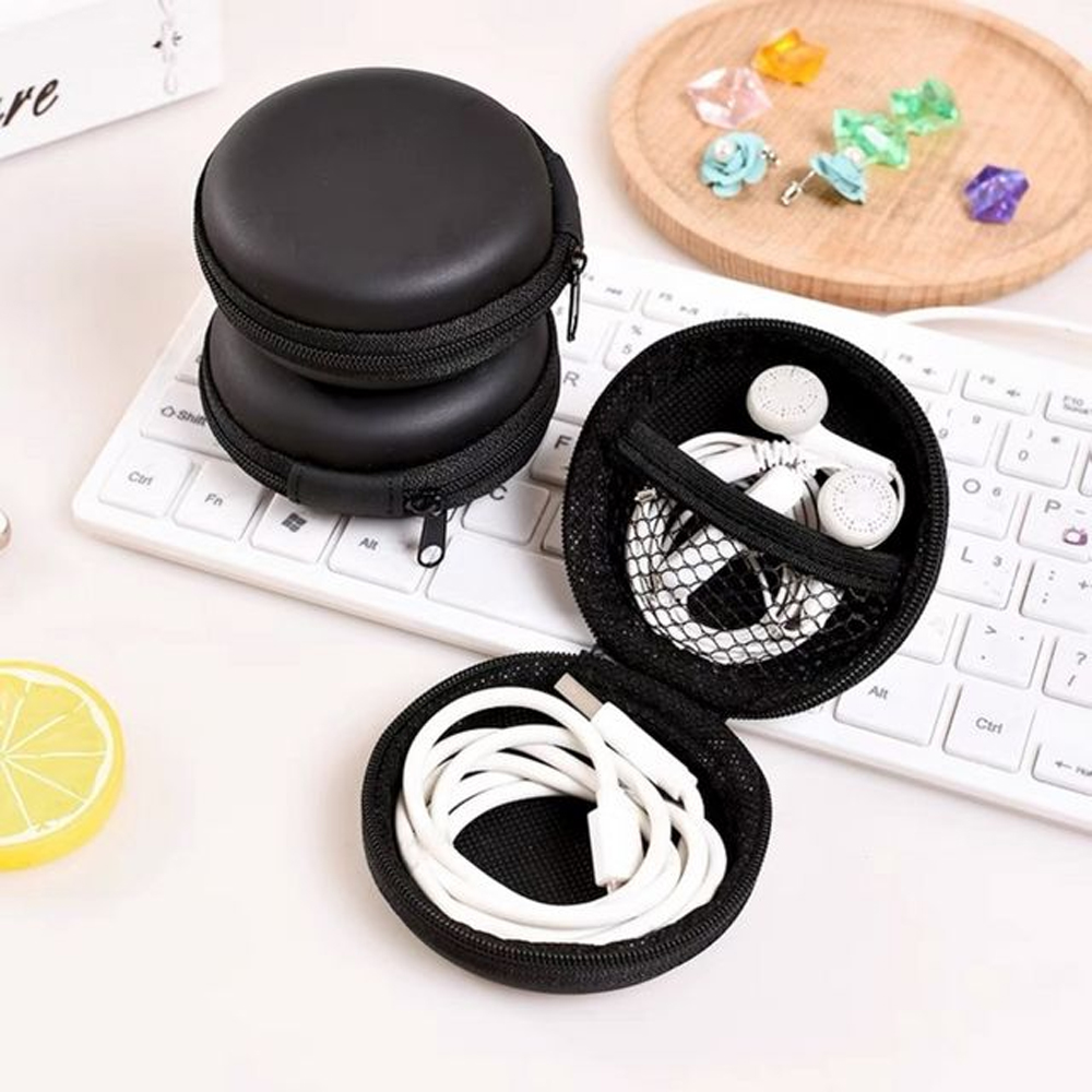 원형 미니파우치 스퀘어 하드 이어폰 USB 보관 케이스 멀티파우치 다용도파우치 패브릭파우치 사각파우치 미니파우치 보조배터리파우치... 
