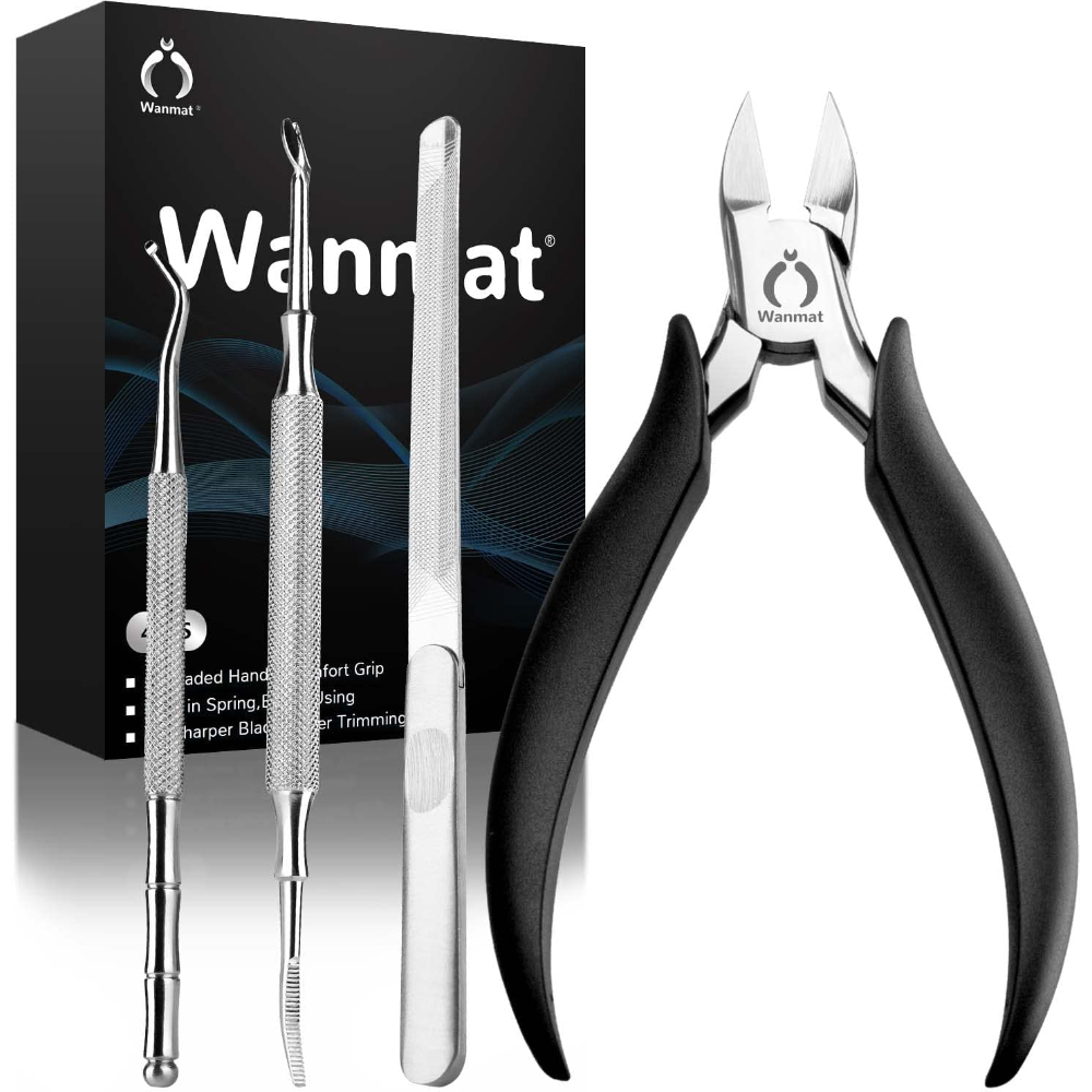 Wanmat 4종 니퍼 손톱깍이 네일케어 도구 세트 : 월드요다