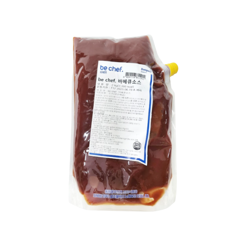 동원홈푸드 비셰프 바베큐소스 2KG : 식자재민족