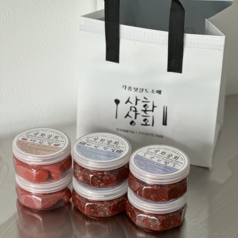 삼화상회 반찬 오징어젓 저염젓갈 200g 400g 1kg : 삼화상회
