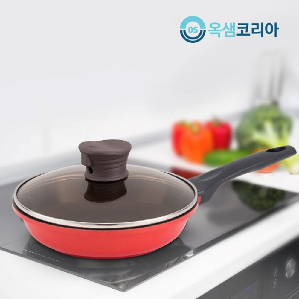 옥샘쿡 에그팬20cm 저수분요술조리기(인덕션.가스레인지.하이라이트)겸용 : 봉순이가게