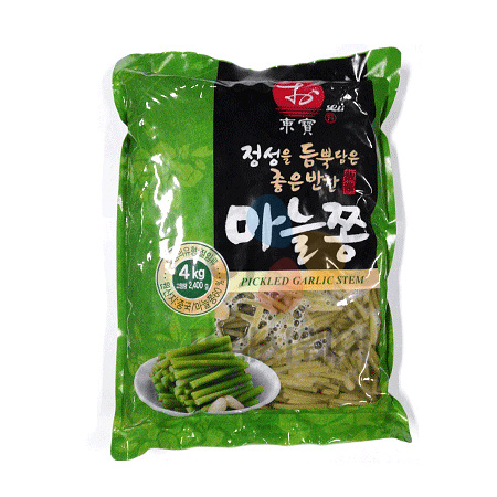 동보식품 초절임 마늘쫑(4kg) : 꾸러미24