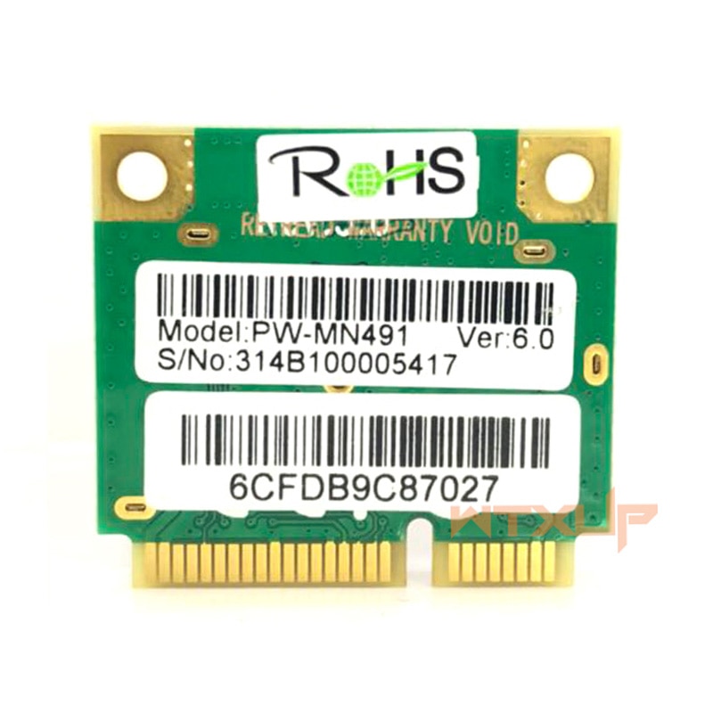 네트워크 Atheros-AR5B125 AR9485 하프 미니 PCIE 2.4G wifi 무선 카드 150Mpbs DEll ASUS samsung 호환 Acer 노트북용 AMD 지 : 온더... 