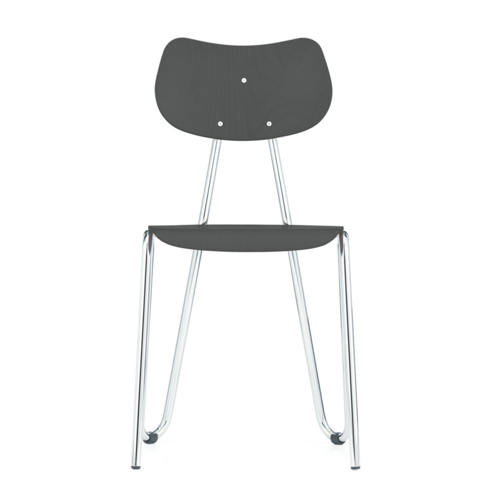 엘엔씨스텐달 아르노 체어 / L&C STENDAL ARNO 417 CHAIR - BLACK, CHROME... 카페 레스토랑 인테리어 디자인체어 철제 : 더피시즈마켓