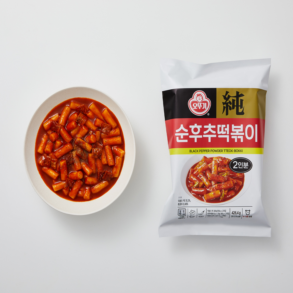 오뚜기 간편 국물 순후추떡볶이 426.4g 3개 : 오뚜기mall