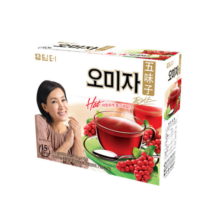 담터 오미자차 15스틱 : 담터다방