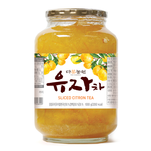 다농원 유자차 2kg : 더커피 주식회사