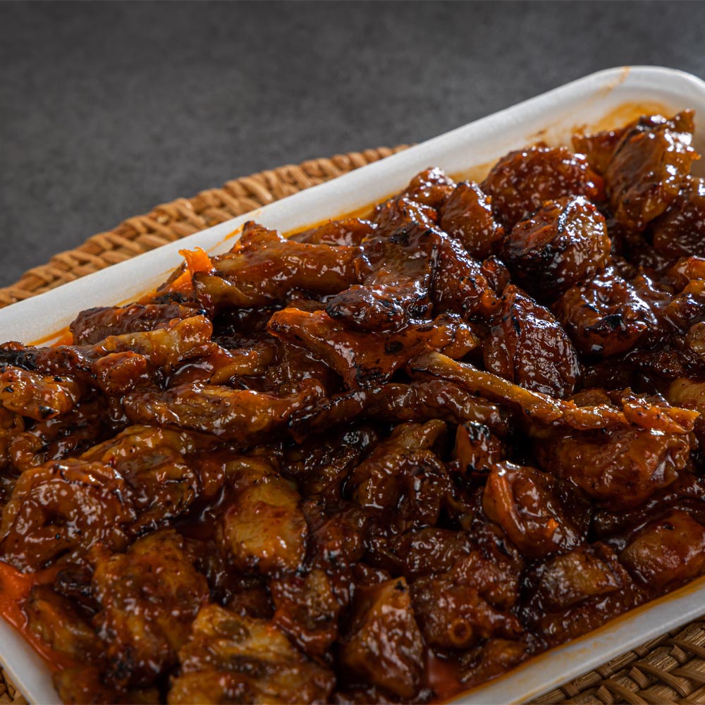 [대전 서구 배달] 야식으로 제격 모듬불막창 450g [도마큰 와우족발] : 동네시장 장보기