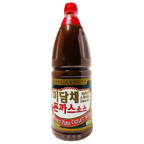 미담채) 매콤한 돈까스소스 2kg : 주식회사마켓푸드몰