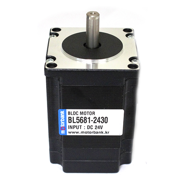 사각 BLDC모터 125W BL5681-2430 24V 3000RPM : 모터뱅크