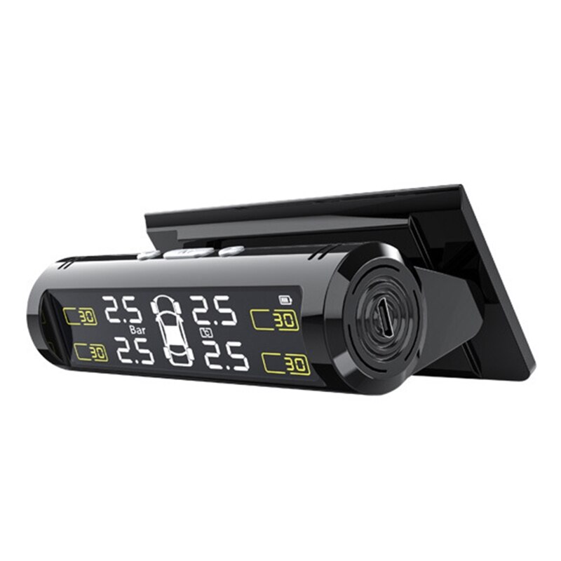 자동차부붐 TPMS 자동차 범용 디지털 타이어 압력 모니터 모니터링 시스템 LCD 디스플레이 자동 보안 경보 : 슈슈몽2호