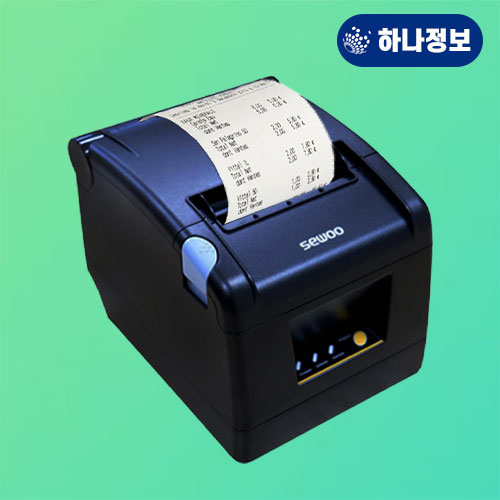 하나정보 영수증프린터 세우 배달 배민 요기요 토스 문서 주방 포스프린터 본체만 : 하나정보