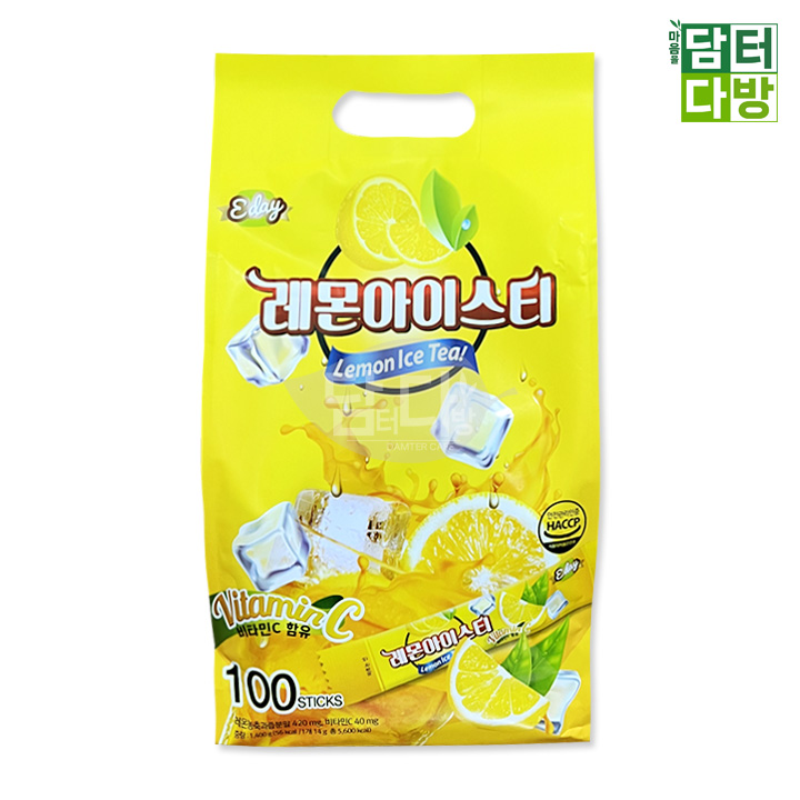 [이레에프에스] 레몬 아이스티 100스틱 외 5종 고형차 : 담터다방