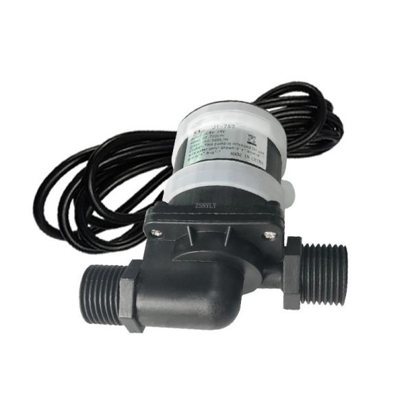 수도가압펌프 수압 수중 모터 미니 가압 펌프 JT-750D DC 12V 워터 펌프 브러시리스 모터 1/2 &quot;5/8&quot; 스레드 최대 7M 900L/H... 
