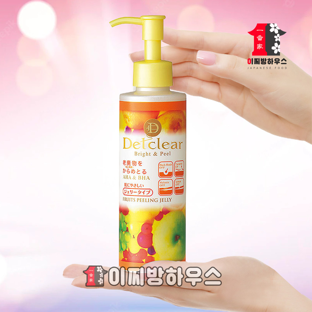 데트클리어 필링젤 믹스프룻 180ml 각질제거제 필링제 때비누 저자극필링젤 : 이찌방하우스