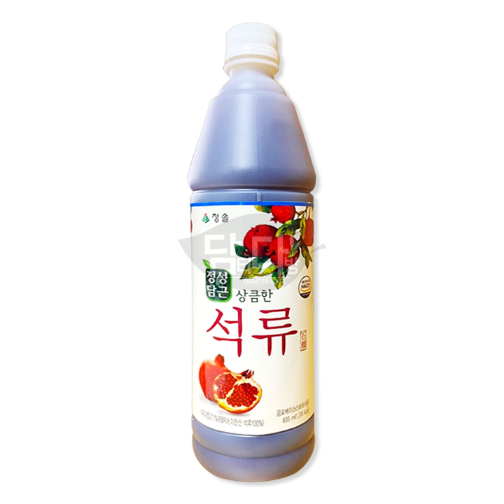 청솔 상큼한 석류 원액 835ml (12개마다 배송비부과) : 담터다방