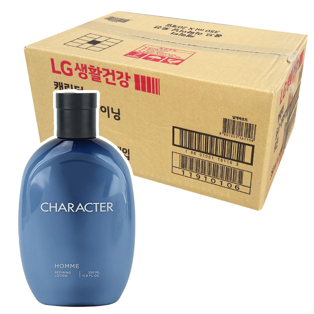 LG생활건강 캐릭터 리파이닝 로션 350ml x 20개 : 블루비품