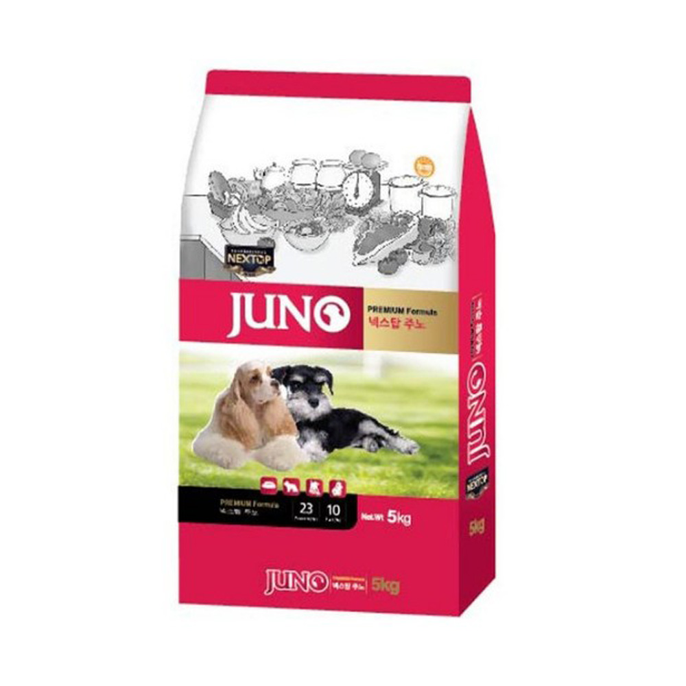 우성사료 넥스탑 주노 소형견사료5kg+대용량간식300g : 큐레이마트